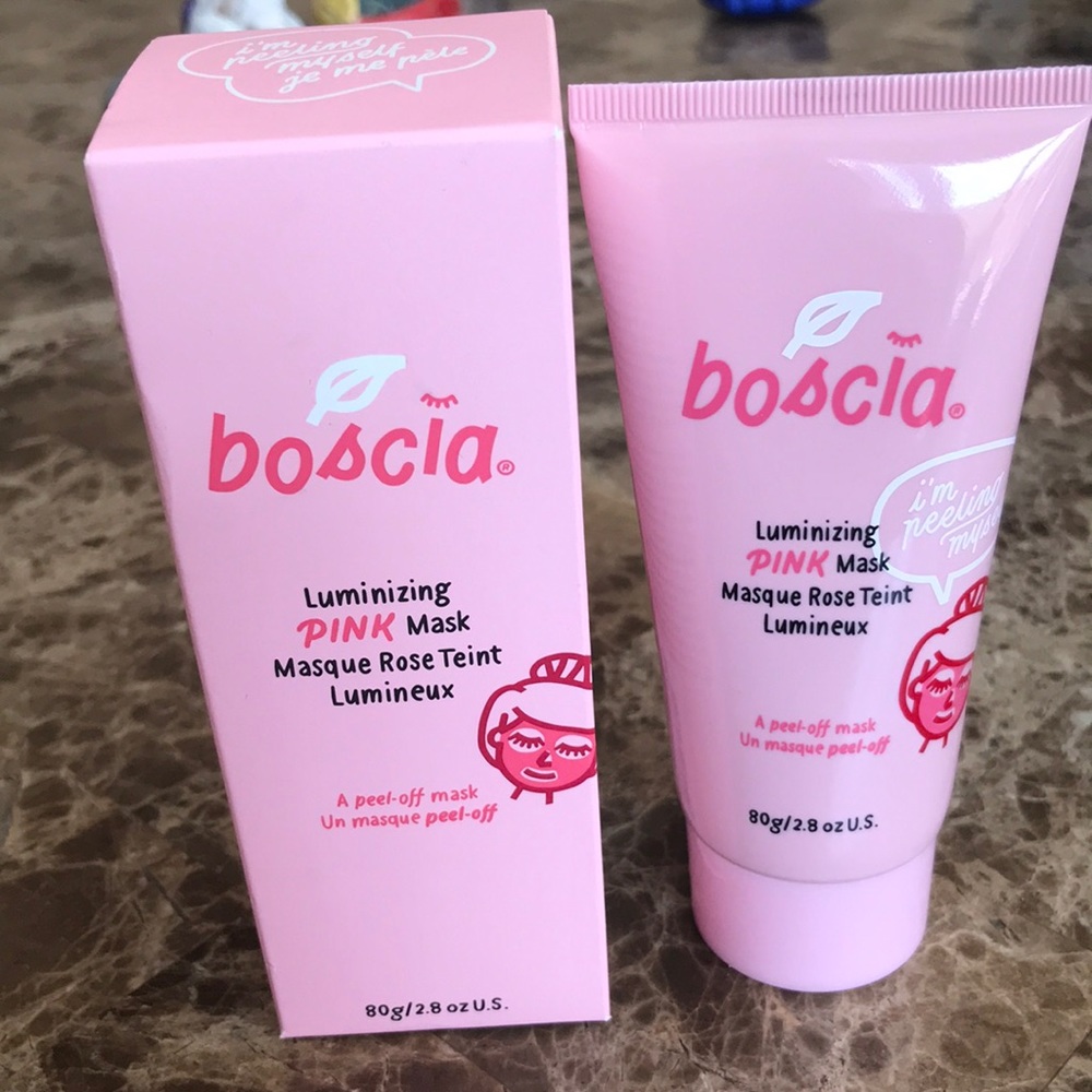 Boscia luminizing pink mask